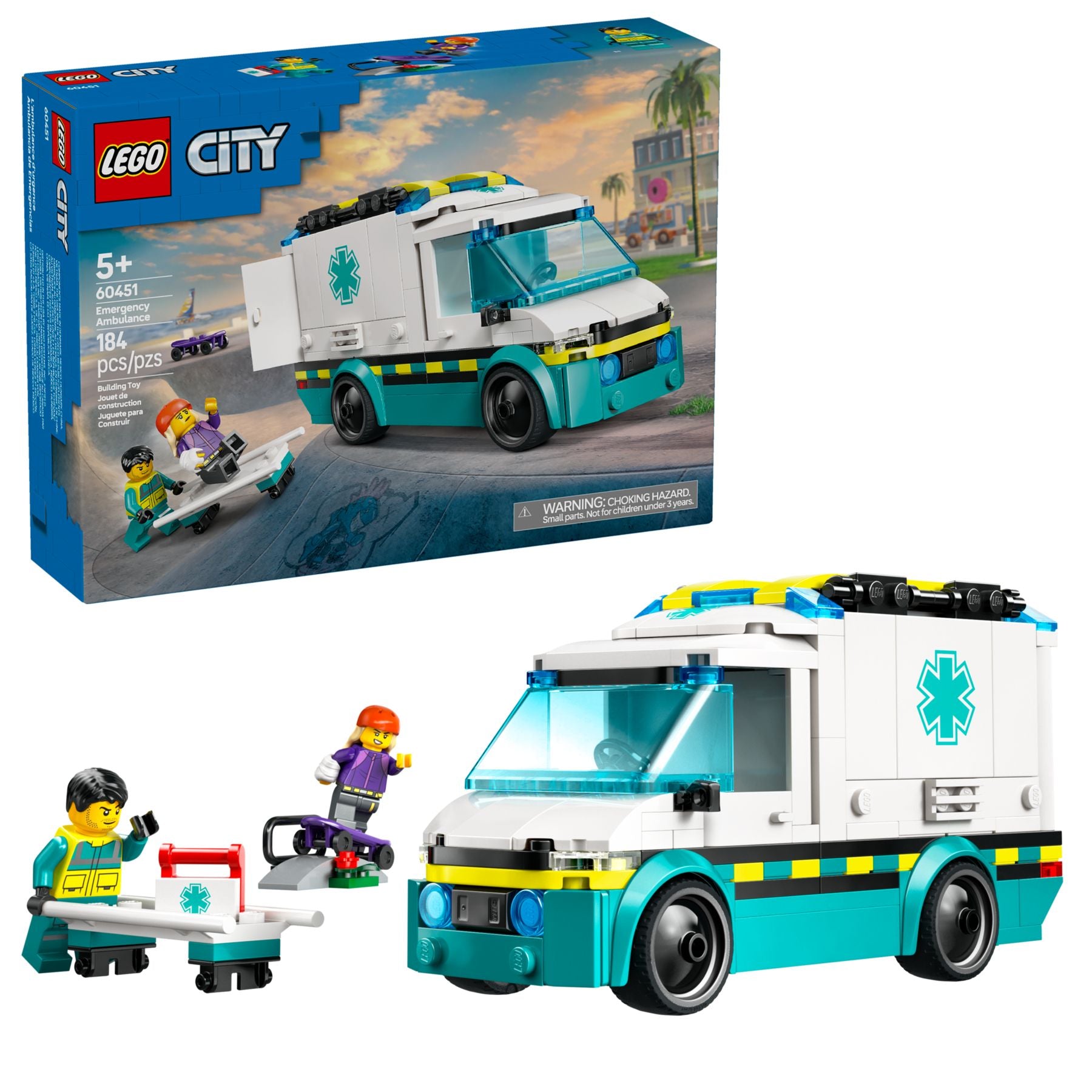LEGO 60451 LEGO City 60451 - Karetka pogotowia